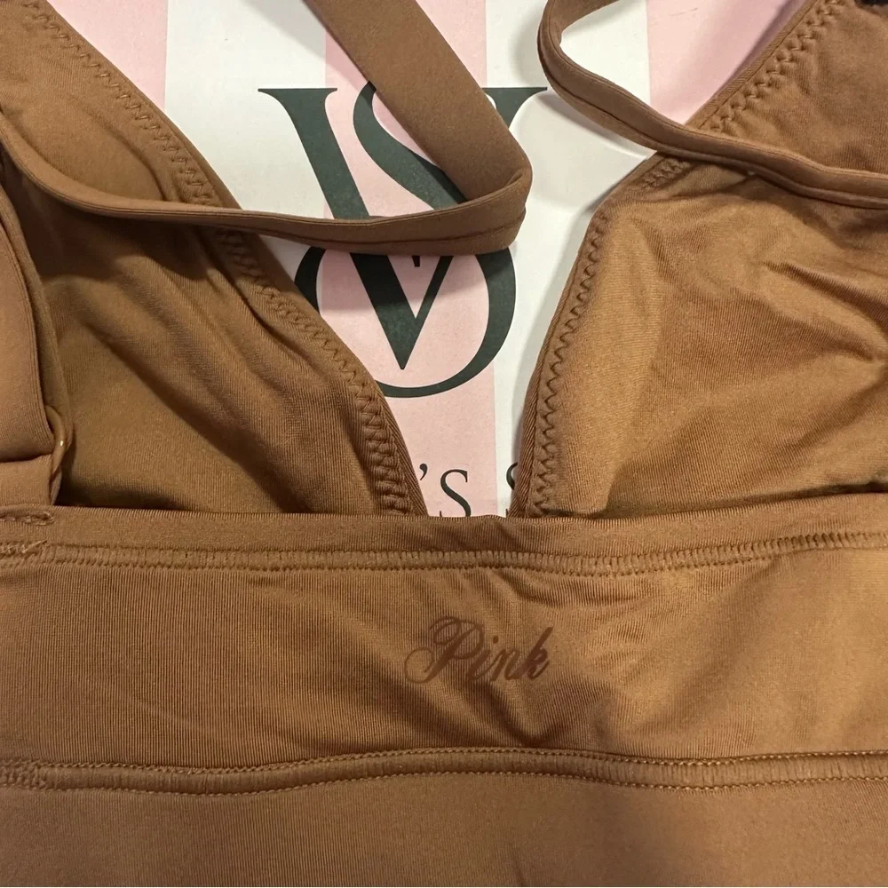 Victoria’s Secret PINK Powder Puff Cotton Triangle Bralette